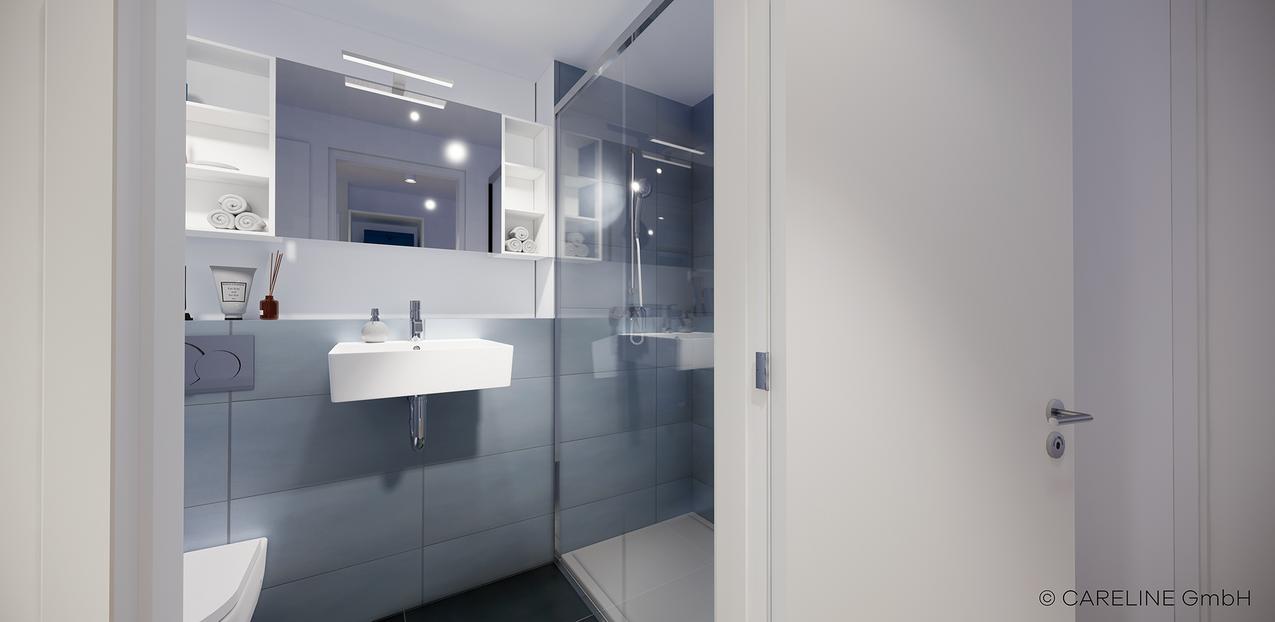 Apartmentüberblick Quartillion Wiesbaden